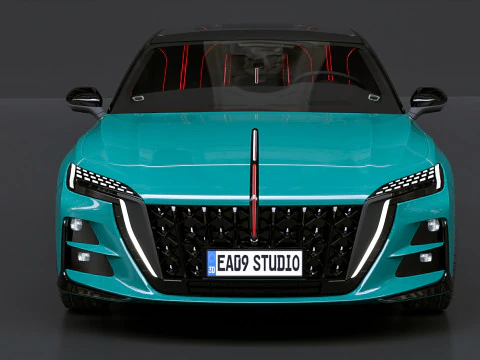 Hongqi H6 2025 3D Model