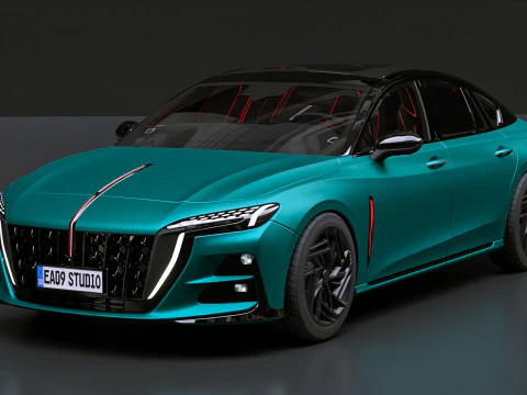 Hongqi H6 2025 3D Model