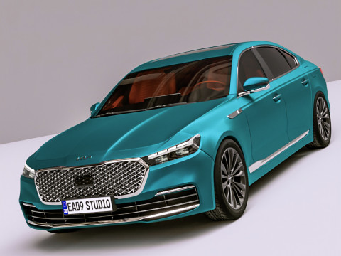 2025 Kia K9 K900 3D Model