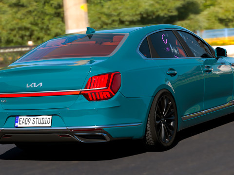 2025 Kia K9 K900 Modello 3D