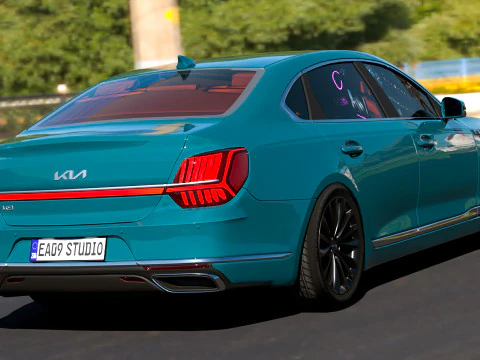 2025 Kia K9 K900 3D Model