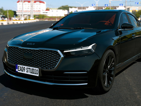 2025 Kia K9 K900 Modello 3D