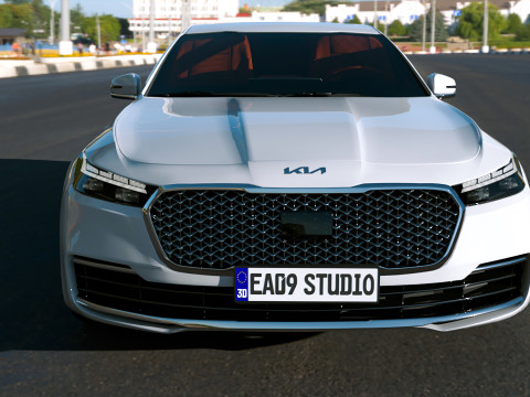 2025 Kia K9 K900 Modello 3D