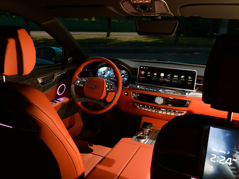 2025 Kia K9 K900 Modello 3D