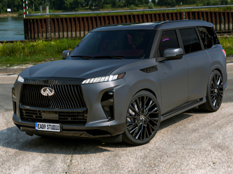 Infiniti QX80 Autograph 2025 3D Model