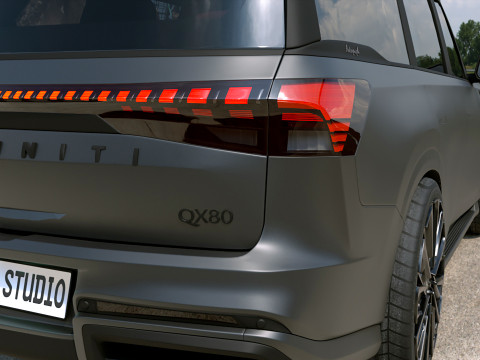 Infiniti QX80 Autograph 2025 3D Model