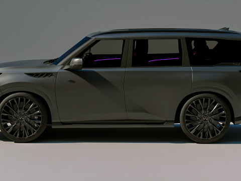Infiniti QX80 Autograph 2025 3D Model