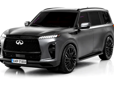 Infiniti QX80 Autograph 2025 3D Model