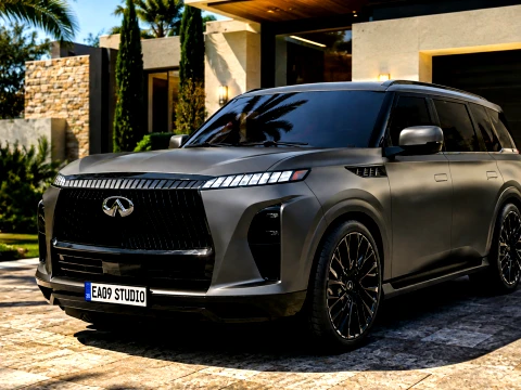 Infiniti QX80 Autograph 2025 3D Model