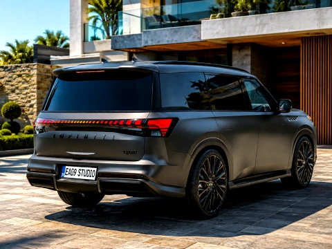 Infiniti QX80 Autograph 2025 3D Model