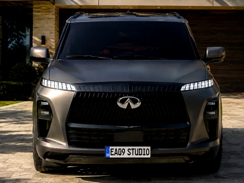 Infiniti QX80 Autograph 2025 3D Model