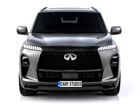 Infiniti QX80 Autograph 2025 3D Model