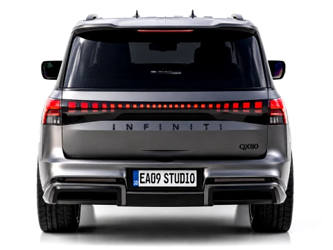 Infiniti QX80 Autograph 2025 3D Model