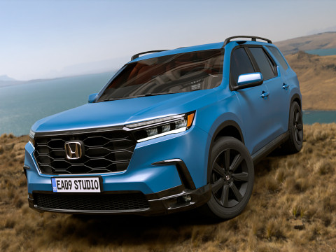 2025 Honda Pilot Modello 3D