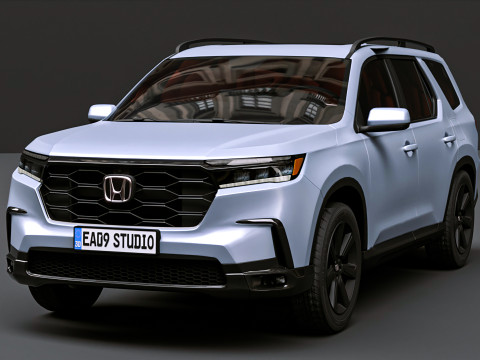 2025 Honda Pilot Modello 3D