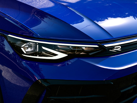 2025 Volkswagen Golf R 3D मॉडल