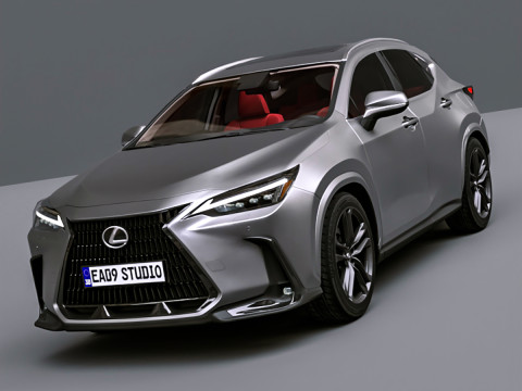 Lexus NX350 2025 3D Model