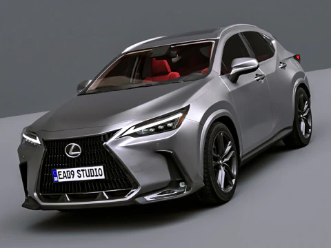 Lexus NX350 2025 Modelo 3D