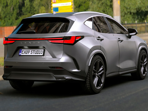 Lexus NX350 2025 Model 3D