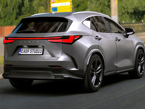 Lexus NX350 2025 Modelo 3D