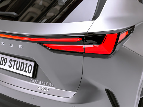 Lexus NX350 2025 Model 3D