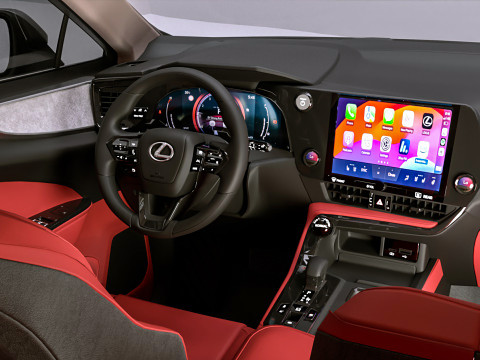 Lexus NX350 2025 Model 3D