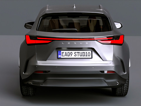 Lexus NX350 2025 Model 3D