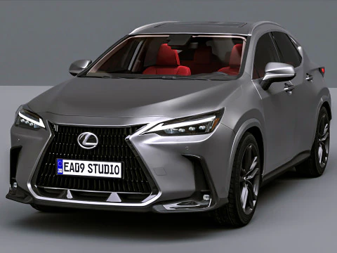 Lexus NX350 2025 Modelo 3D