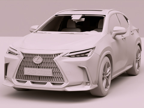 Lexus NX350 2025 Model 3D