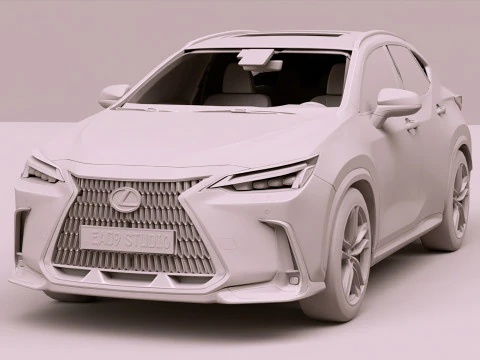 Lexus NX350 2025 Modelo 3D