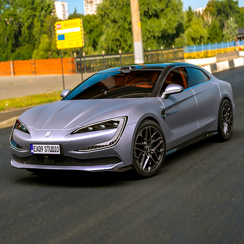 2025 BYD YangWang U7 3D Модель .c4d .max .obj .3ds .fbx .stl .blend