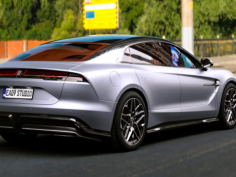 2025 BYD YangWang U7 3D Модель