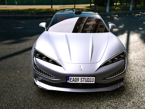 2025 BYD YangWang U7 3D Модель