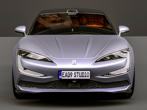 2025 BYD YangWang U7 3D Модель