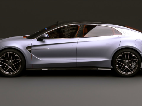 2025 BYD YangWang U7 3D Модель