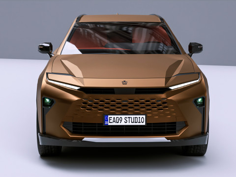 2026 Toyota Crown Estate 3D Модель