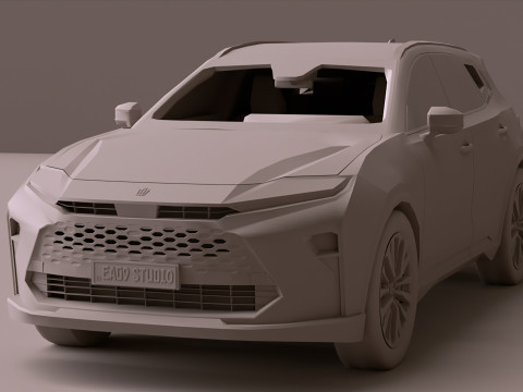 2026 Toyota Crown Estate 3D Модель