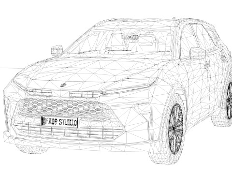 2026 Toyota Crown Estate 3D Модель