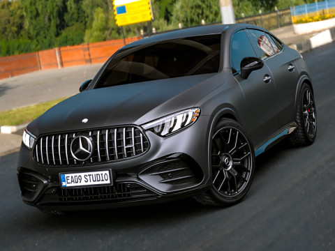 2025 Mercedes-AMG GLC 63 S Coupe 3D Model