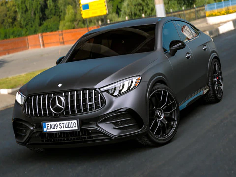 2025 Mercedes-AMG GLC 63 S Coupé Modelo 3D