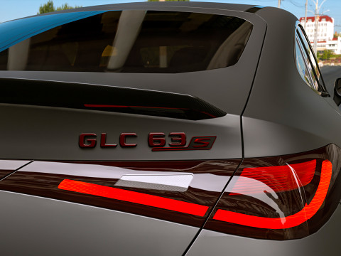 2025 Mercedes-AMG GLC 63 S Coupe 3D मॉडल