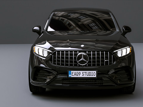 2025 Mercedes-AMG GLC 63 S Coupe 3D मॉडल