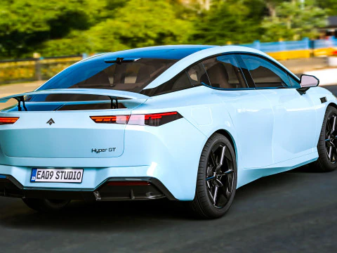 2025 GAC AION Hyper GT 3D Model