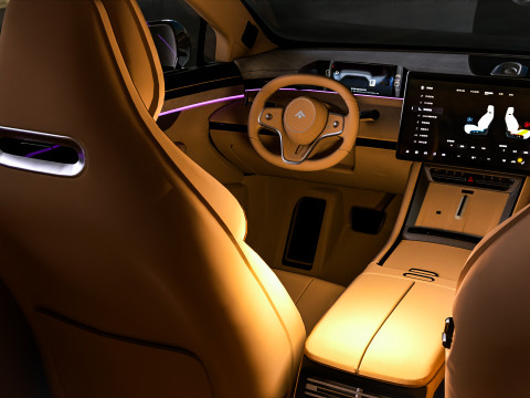 2025 GAC AION Hyper GT Modelo 3D
