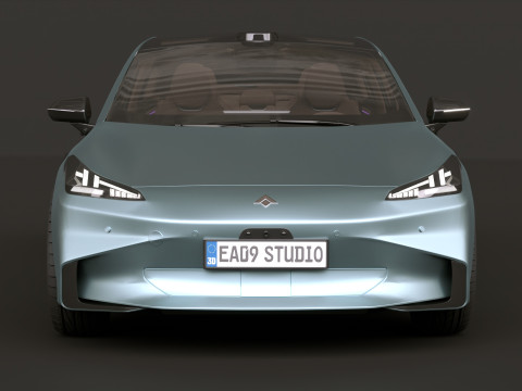 2025 GAC AION Hyper GT Modelo 3D