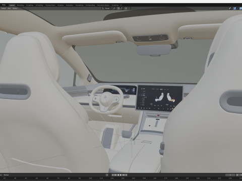 2025 GAC AION Hyper GT Modelo 3D