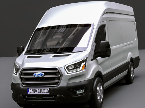 Fordd Transit 2025 3D 模型