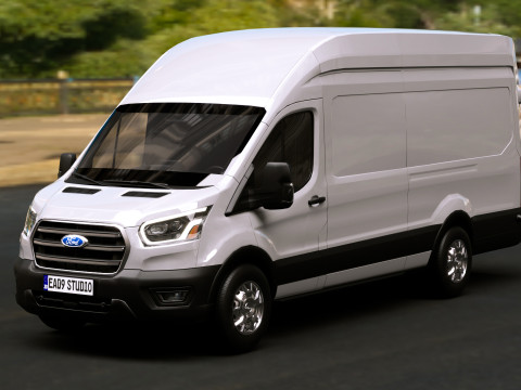 Fordd Transit 2025 3D Модель