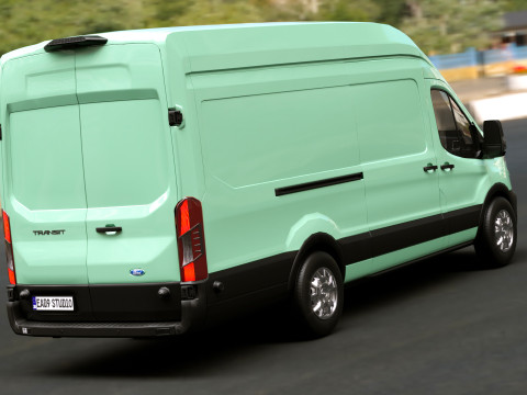 Fordd Transit 2025 3D Модель