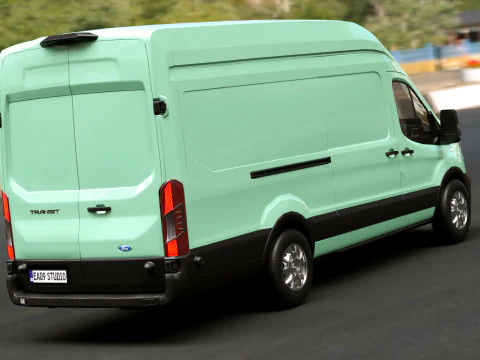 Fordd Transit 2025 3D Model